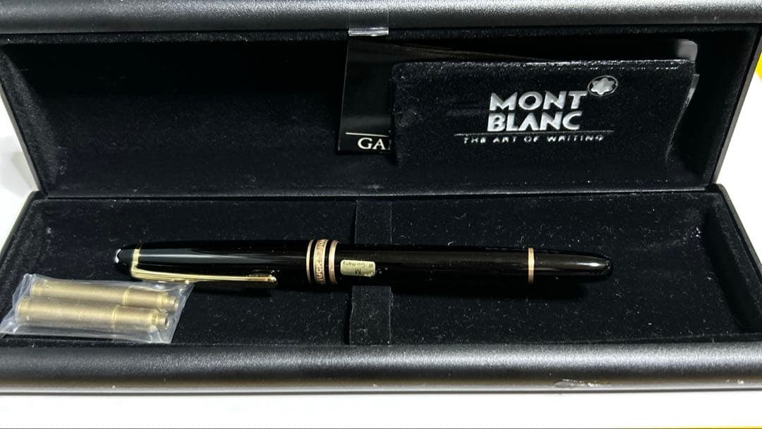 モンブラン万年筆　未使用美品　マイスターシュティック