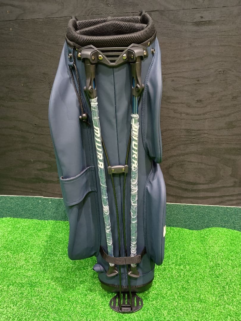 ハルキャベツ 未使用品 三浦技研 9型 鉄紺 スタンドバッグ カバー付き