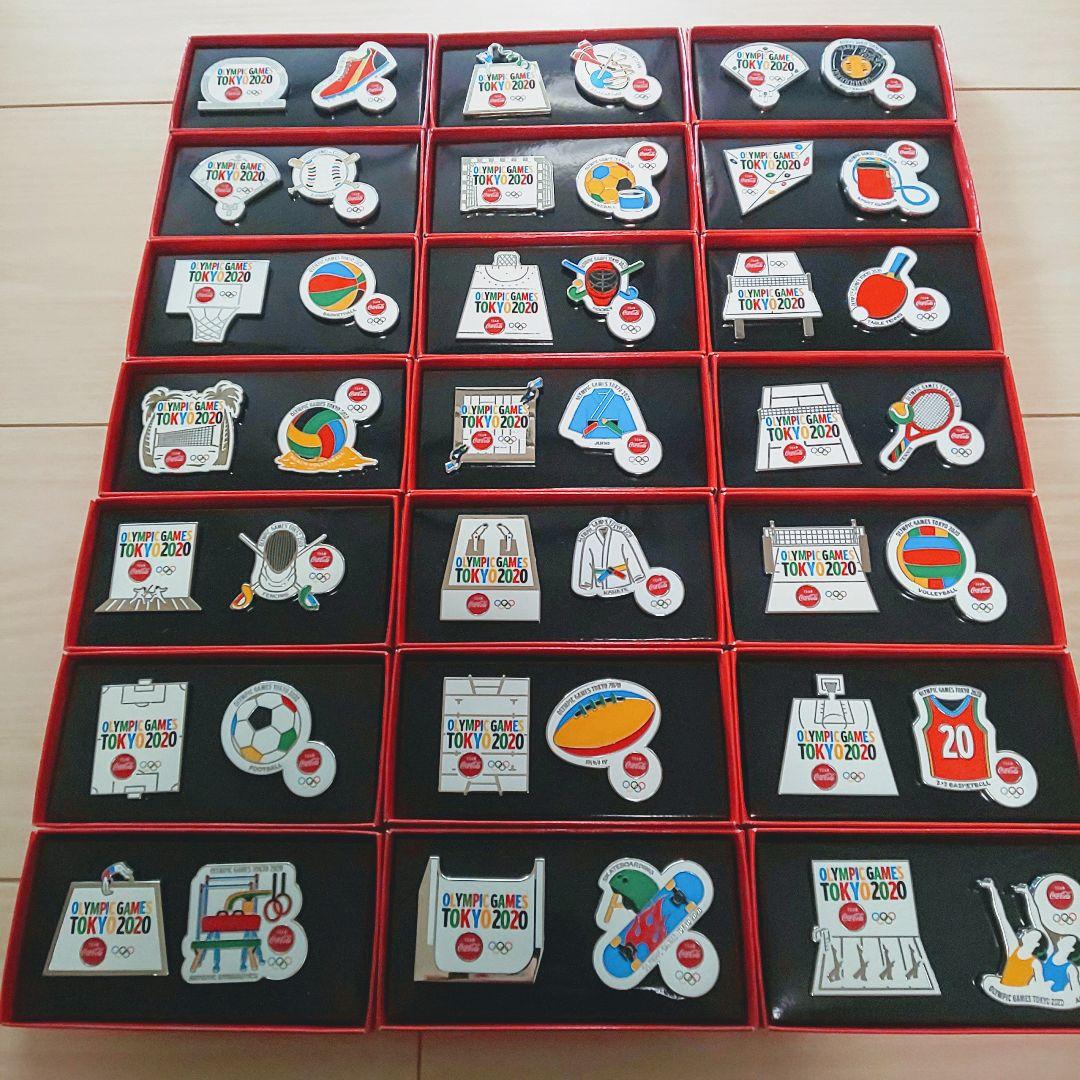 【ターザン】コカ・コーラ オリジナルペアピンズ 全21種コンプリート