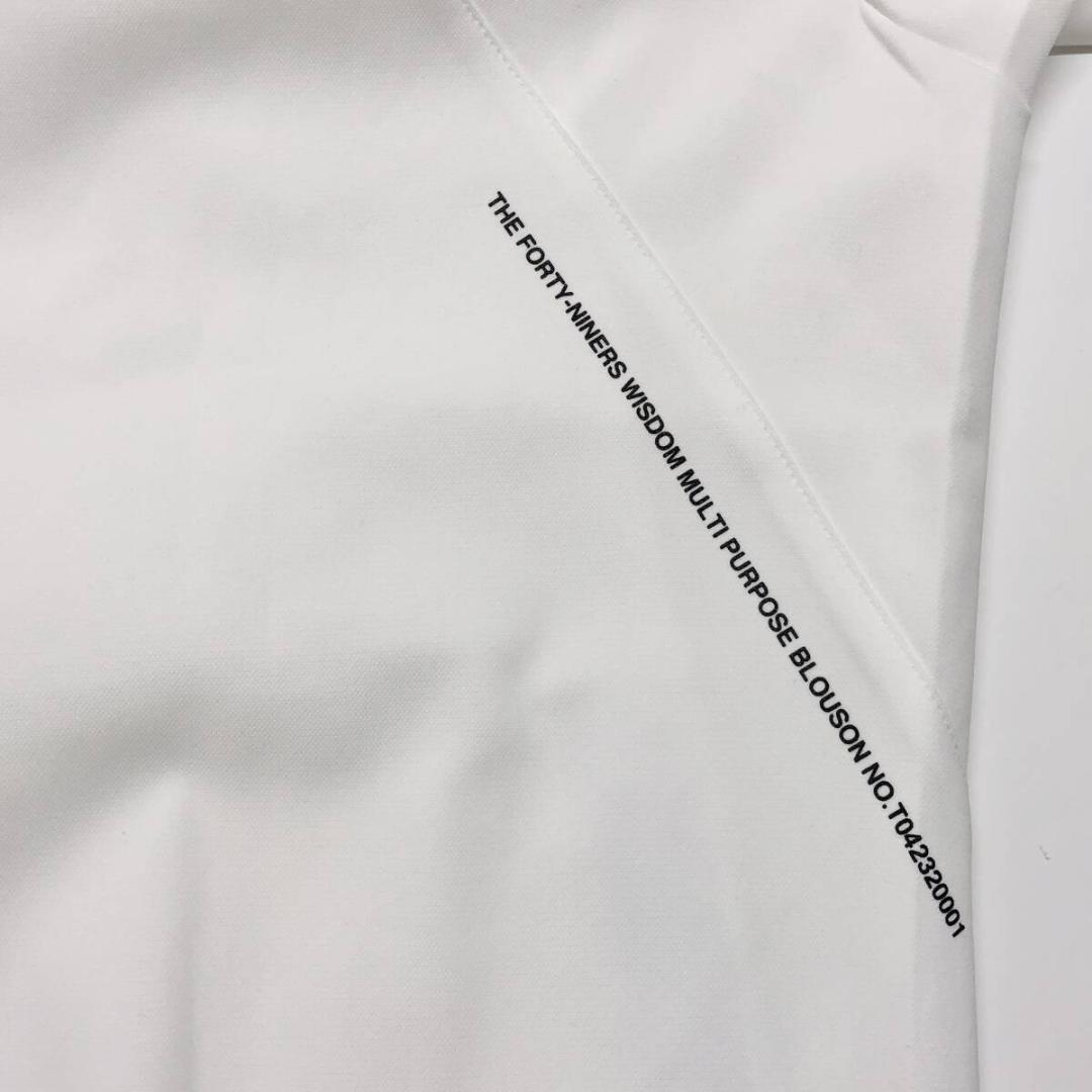 ○★新品未使用　TFW49　マルチパーパスブルゾン　S　ホワイト