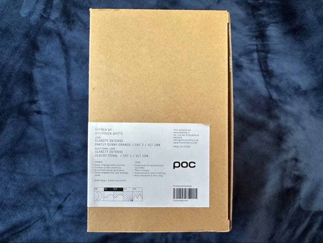 POC VITREA WF ポック ゴーグル 新品 未開封 スペアレンズ付