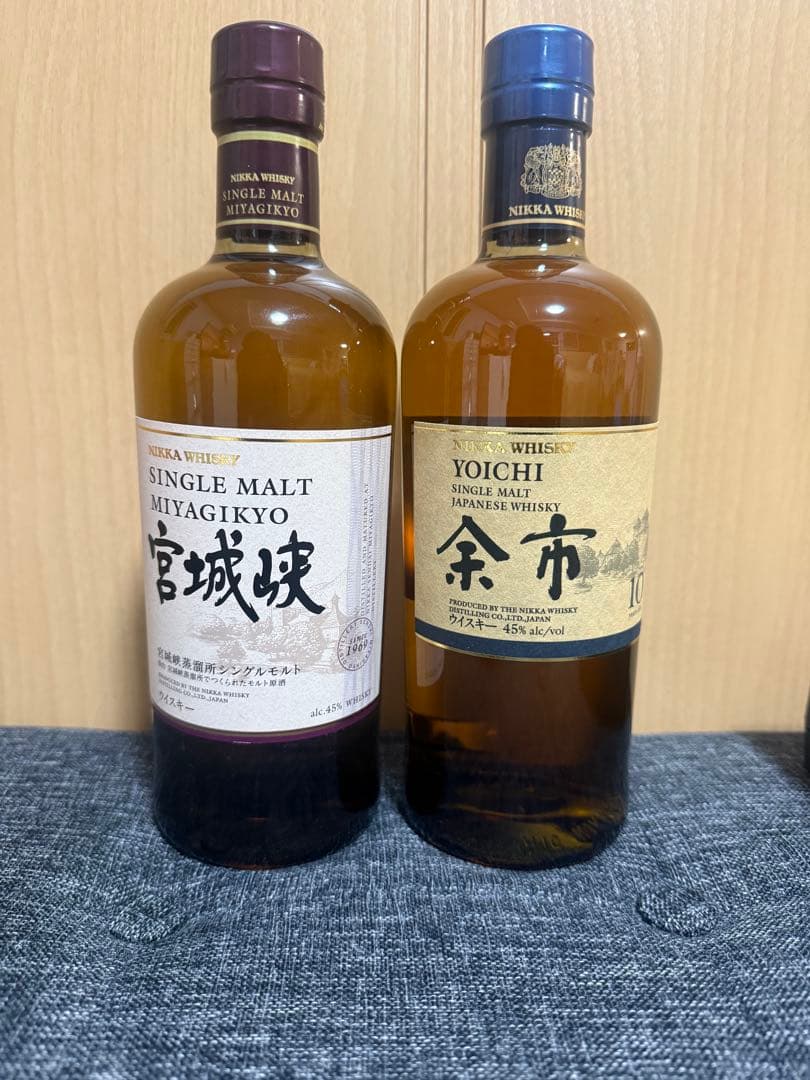 ニッカウヰスキー 宮城峡 余市10年の2本セット