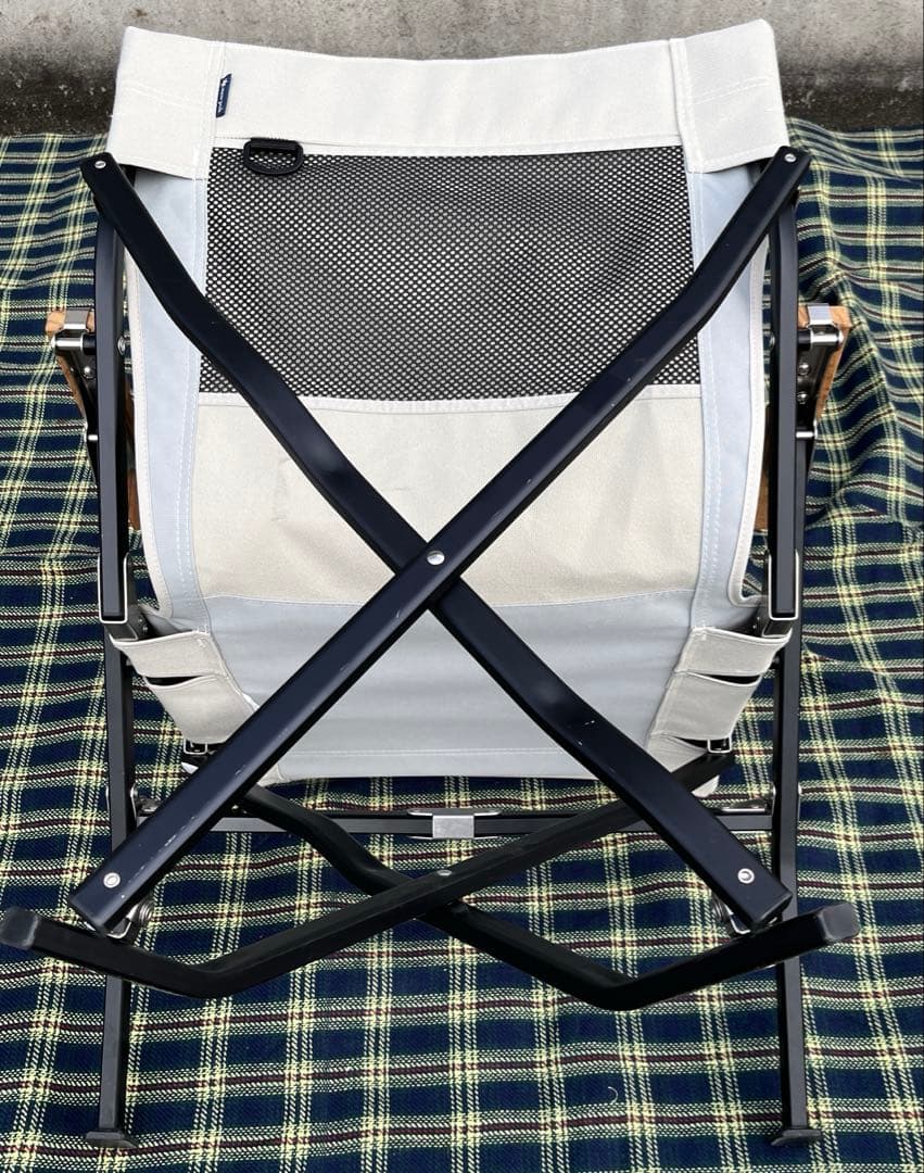 スノーピーク　ローチェアーショート　アイボリー　美品