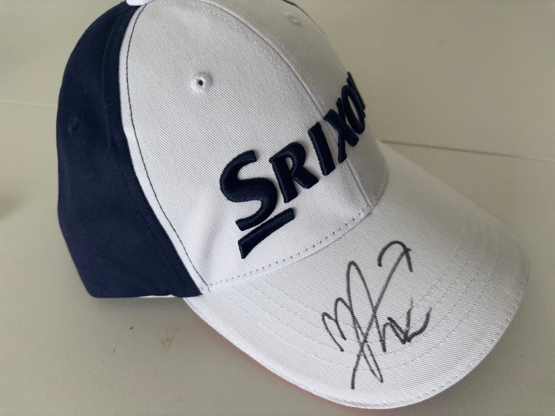 吉田鈴 Srixon サイン入り新品キャップ ニチレイレディース 吉田優利