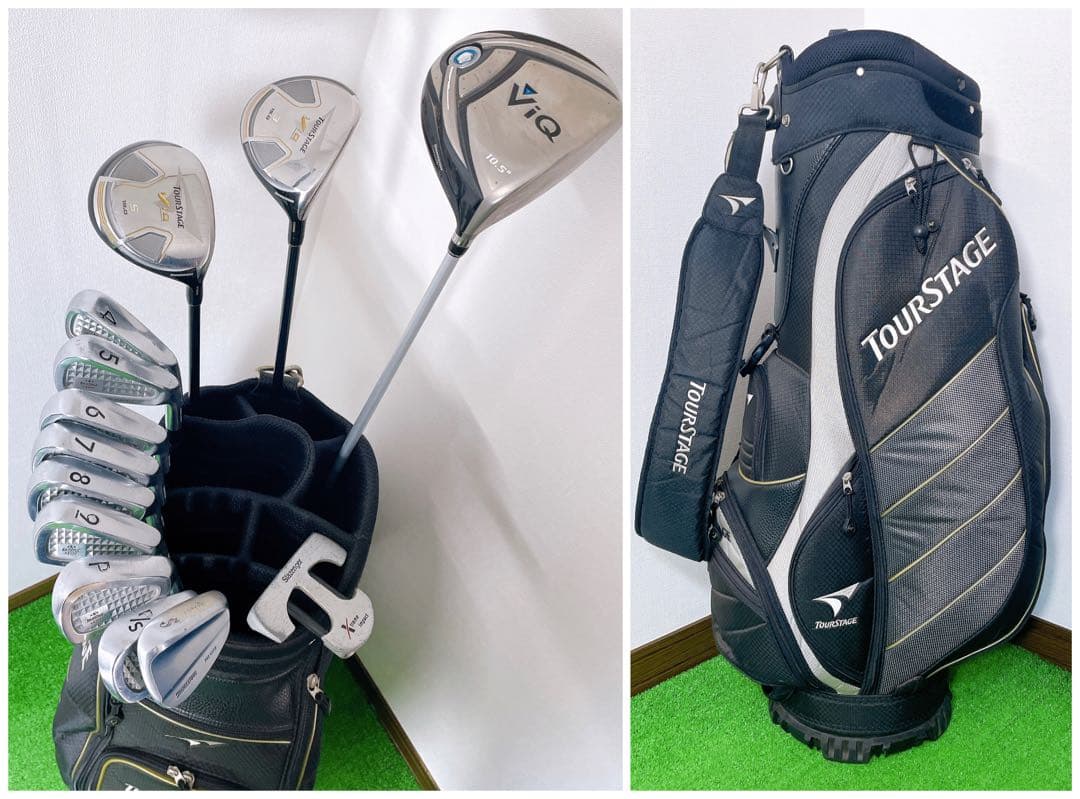 【フルセット】ツアーステージ　豪華13本　ゴルフセット　フレックスR
