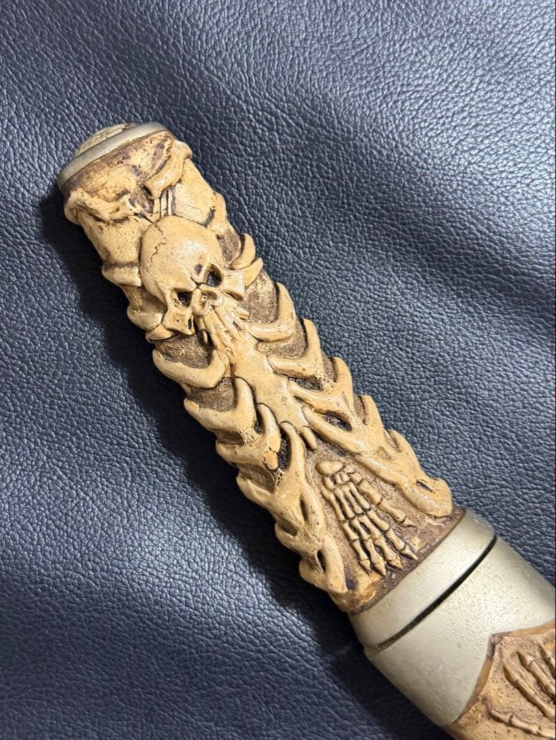 刀　かたな　剣　ナイフ　短刀　髑髏　スカル　手首受け　模造刀　模擬刀　インテリア