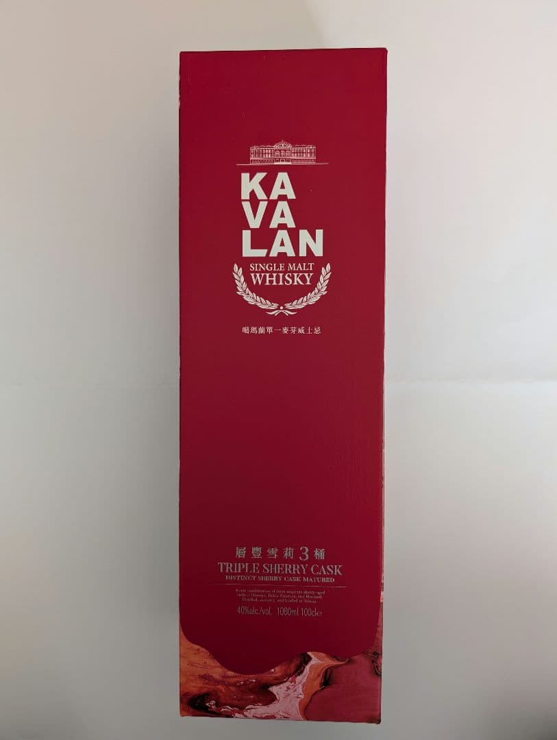 KAVALAN シングルモルトウイスキー トリプルシェリーカスク 1000ml♪