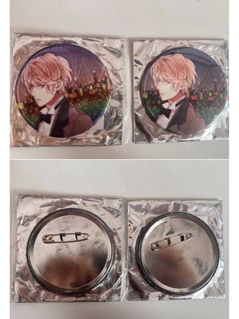 ディアラバ 香港限定 ビッグ缶バッジ ホロ 逆巻シュウ