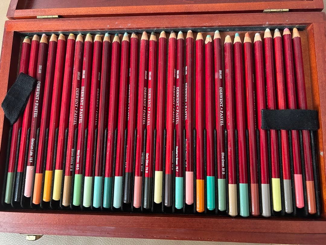DERWENT PASTEL PENCILS 木製ケース90色