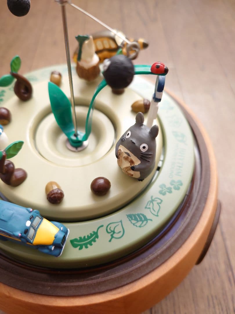 【希少品】となりのトトロ からくり時計 どんぐりドーム オルゴール