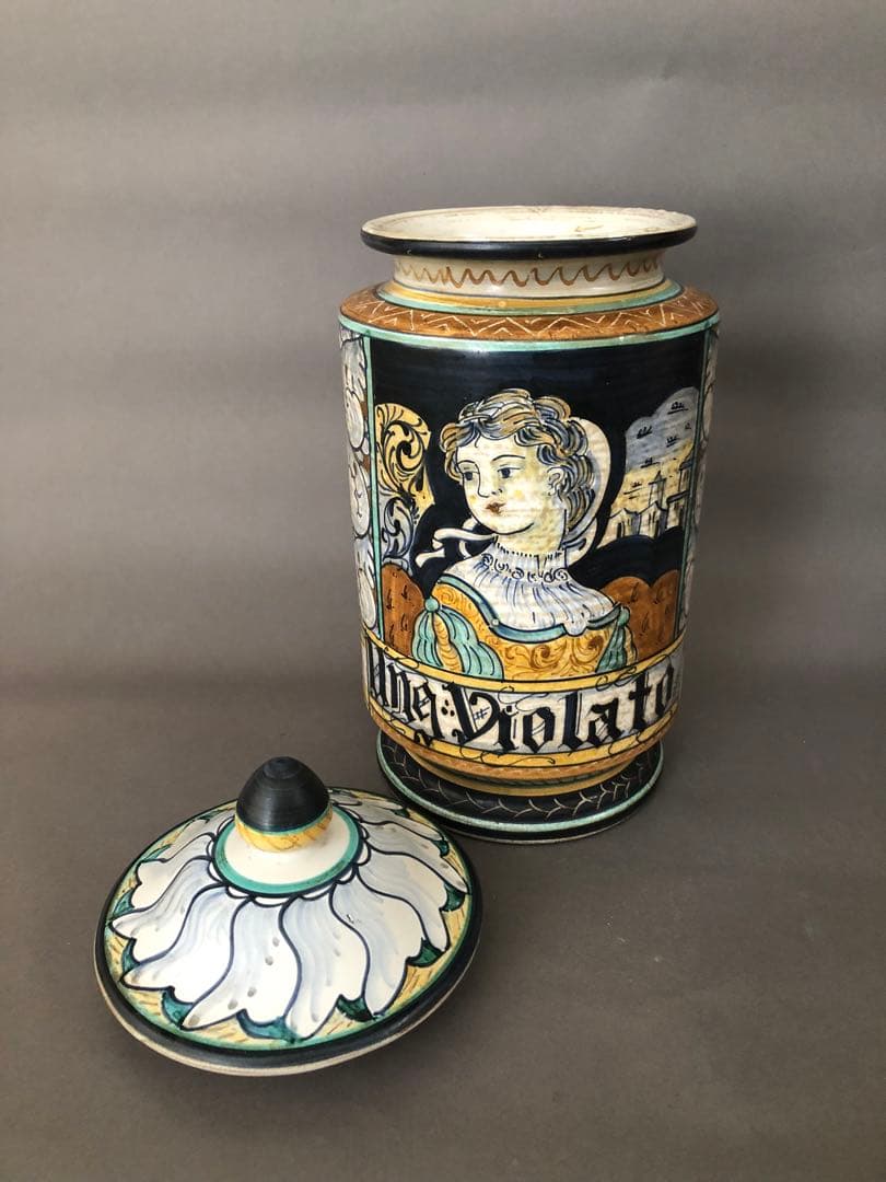 イタリア陶器　シシリア島タオルミナにて購入