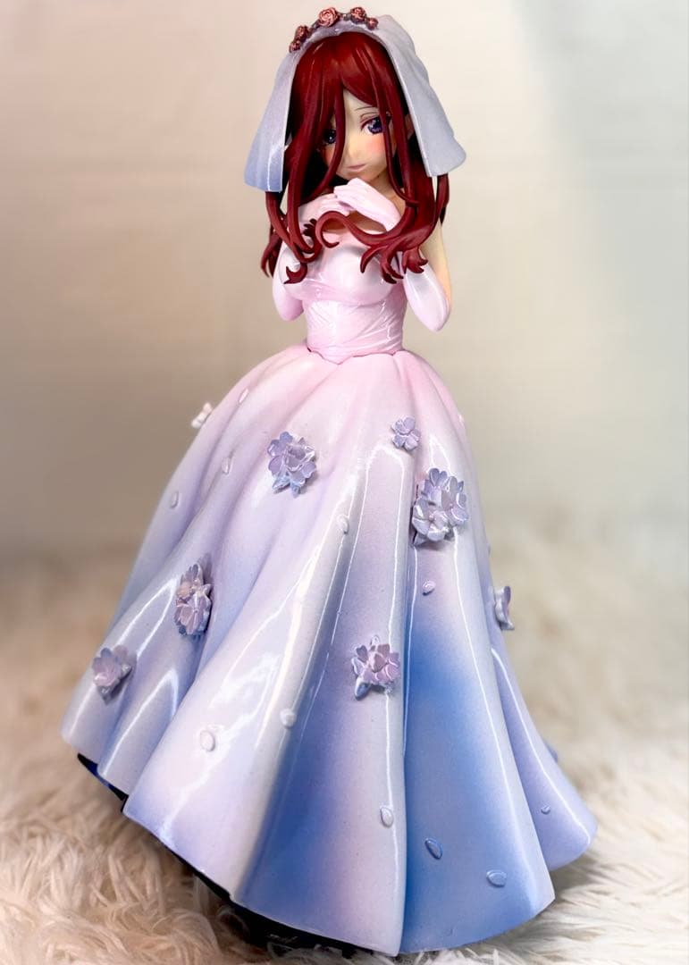 シ*バ様 五等分の花嫁　中野三玖 リペイント　1/7スケールフィギュア