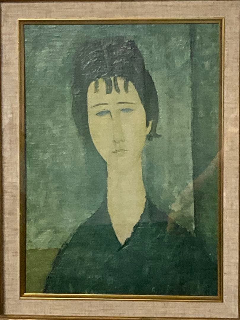 ◆モディニアーニ『 婦人像 』 ◆世界が認める/ PAT承認/ 名画 ◆油彩画