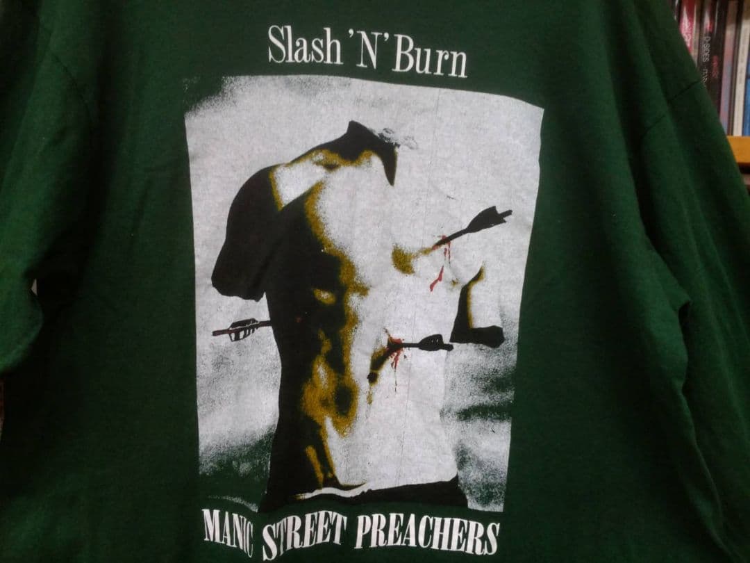 Manic Street Preachers　Slash N' Burn ロンT