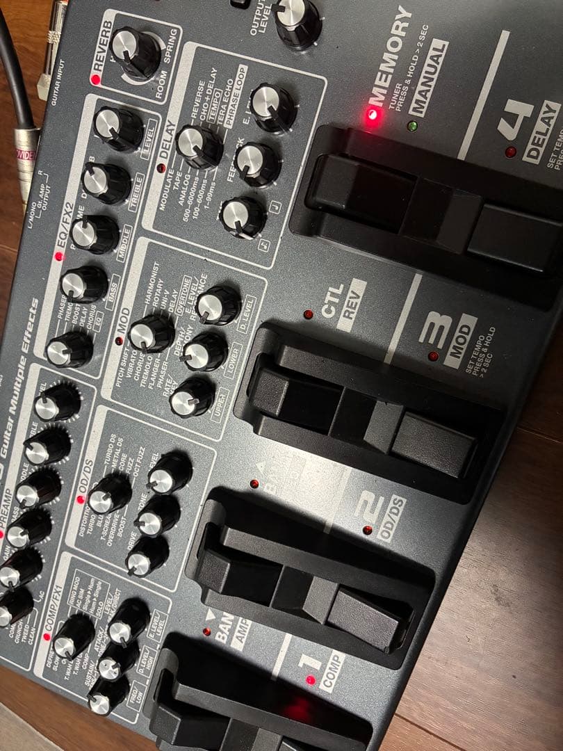 BOSS マルチエフェクター ME‑80（本体＋ACアダプタ ＋ ソフトケース）