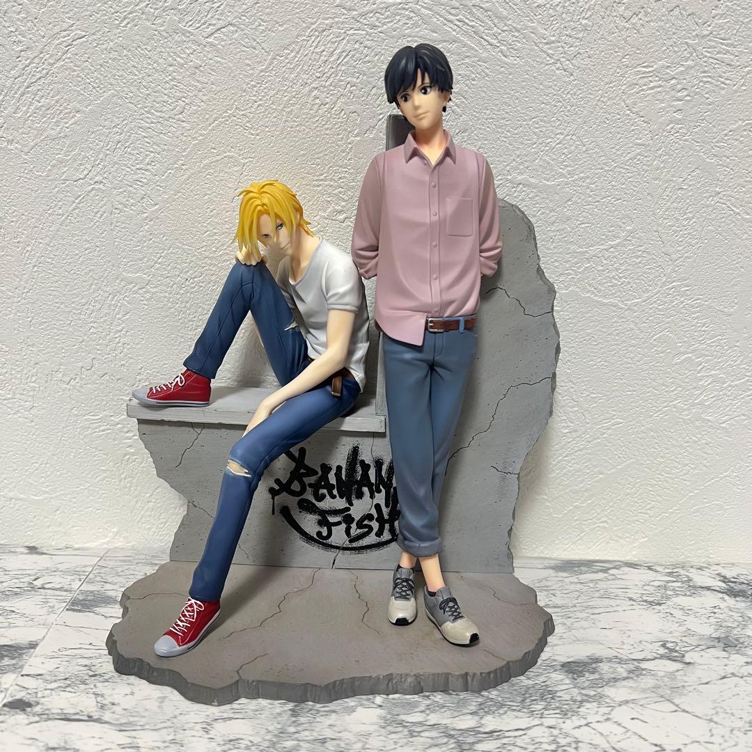 【開封品】ARTFX J BANANA FISH アッシュ＆英二 フィギュア