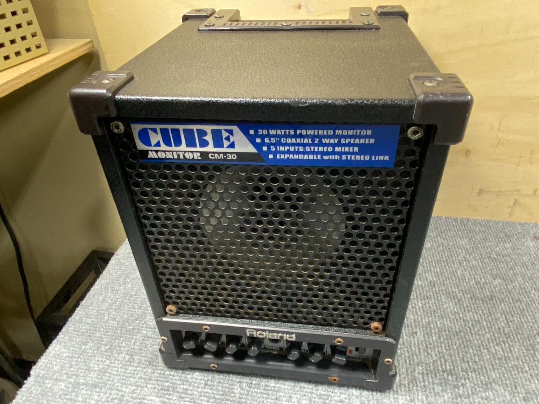 818 ROLAND CUBE monitor CM-30 モニタースピーカー