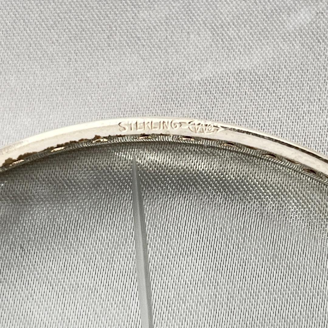 【Webster】【純銀 / ガラス】ワイングラスコースター 6枚 スターリング