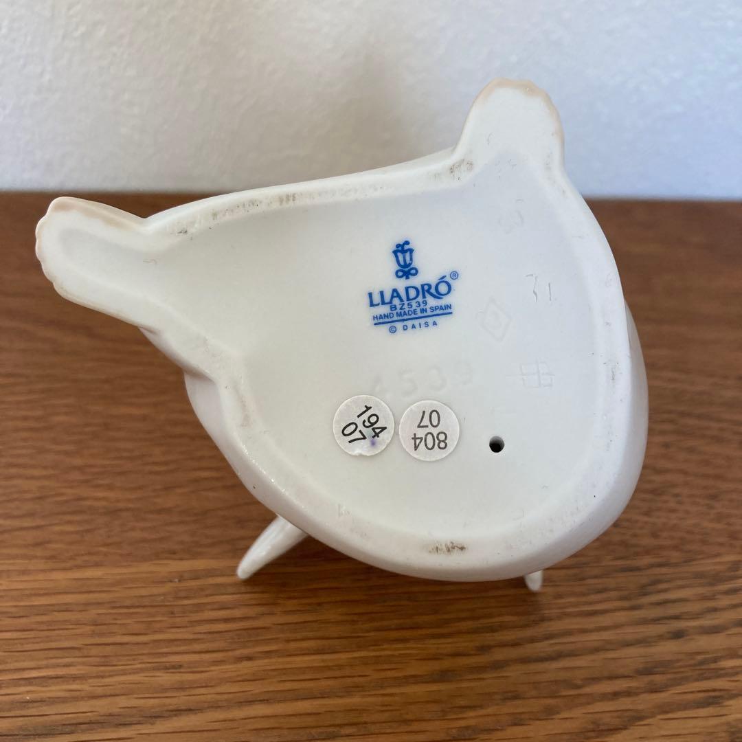 リヤドロ　LLADRO 天使　2体セット「可愛いフルート」「可愛い考えごと」