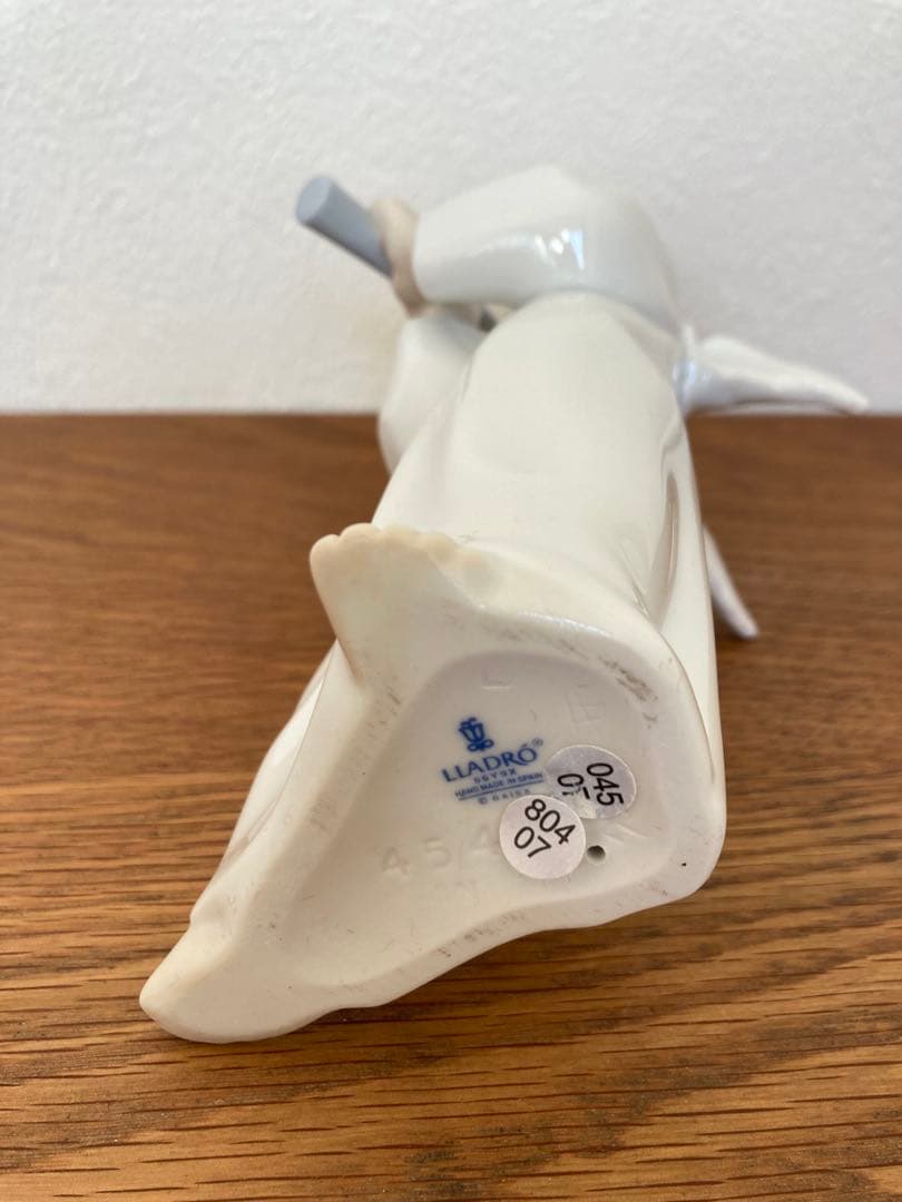 リヤドロ　LLADRO 天使　2体セット「可愛いフルート」「可愛い考えごと」