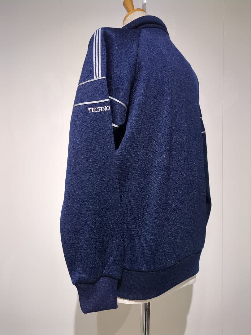 ヴィンテージ　ADIDAS トラックジャケット ネイビー サイズ　S