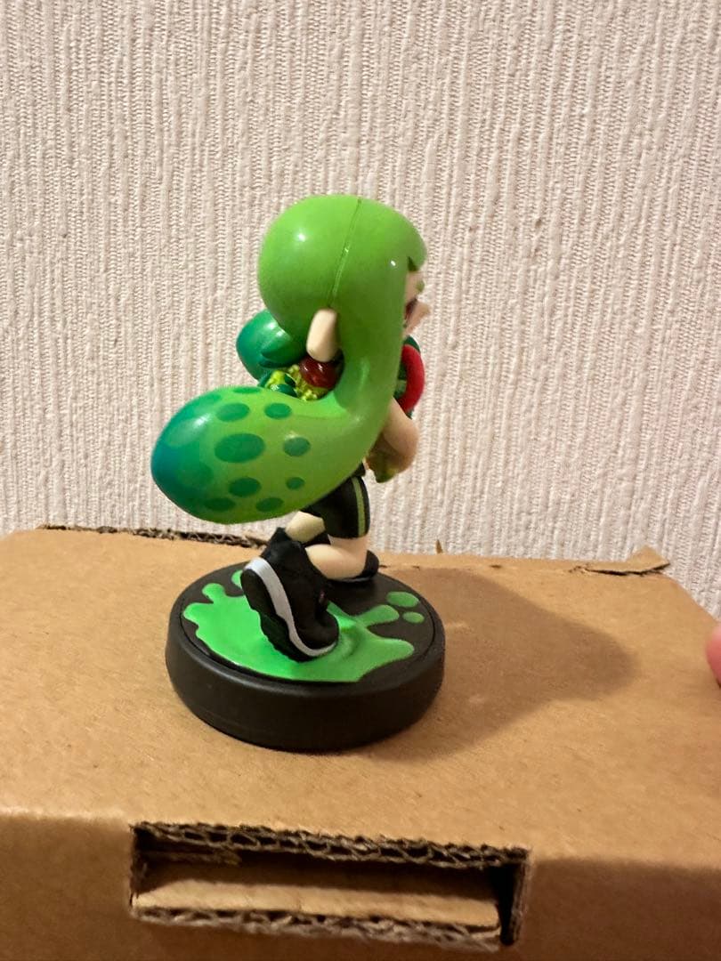 スプラトゥーンamiiboライムグリーンガール　タコガール　イエローガール