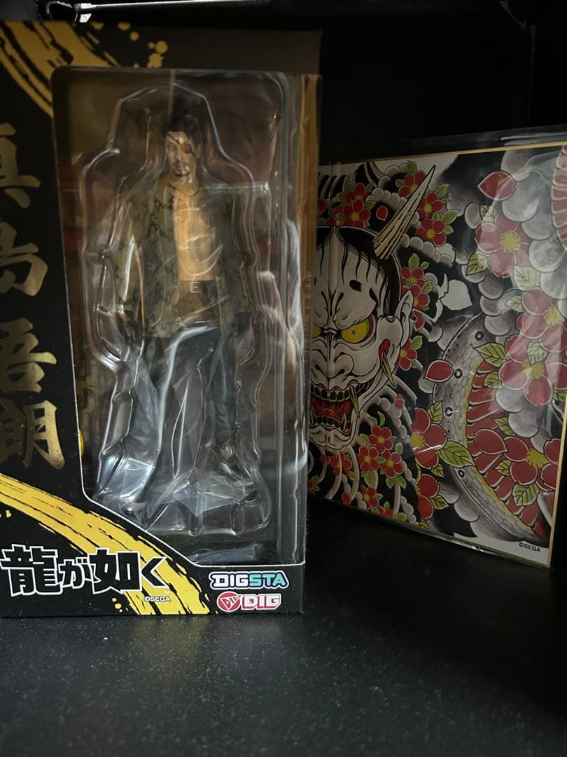 週末価格！☆特典付き☆真島吾朗フィギュアDIGSTA 龍が如くグッズ