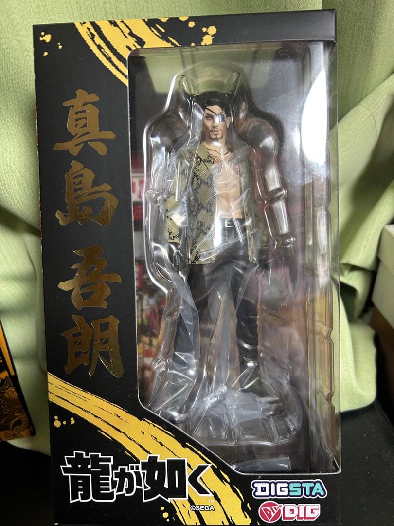週末価格！☆特典付き☆真島吾朗フィギュアDIGSTA 龍が如くグッズ
