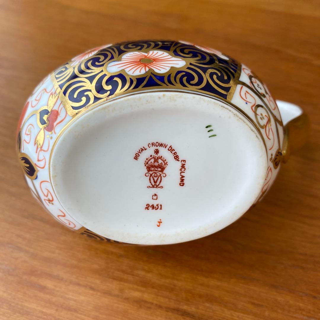 ロイヤルクラウンダービー　ミルクジャグ　トラディショナル　イマリ　クリーマー