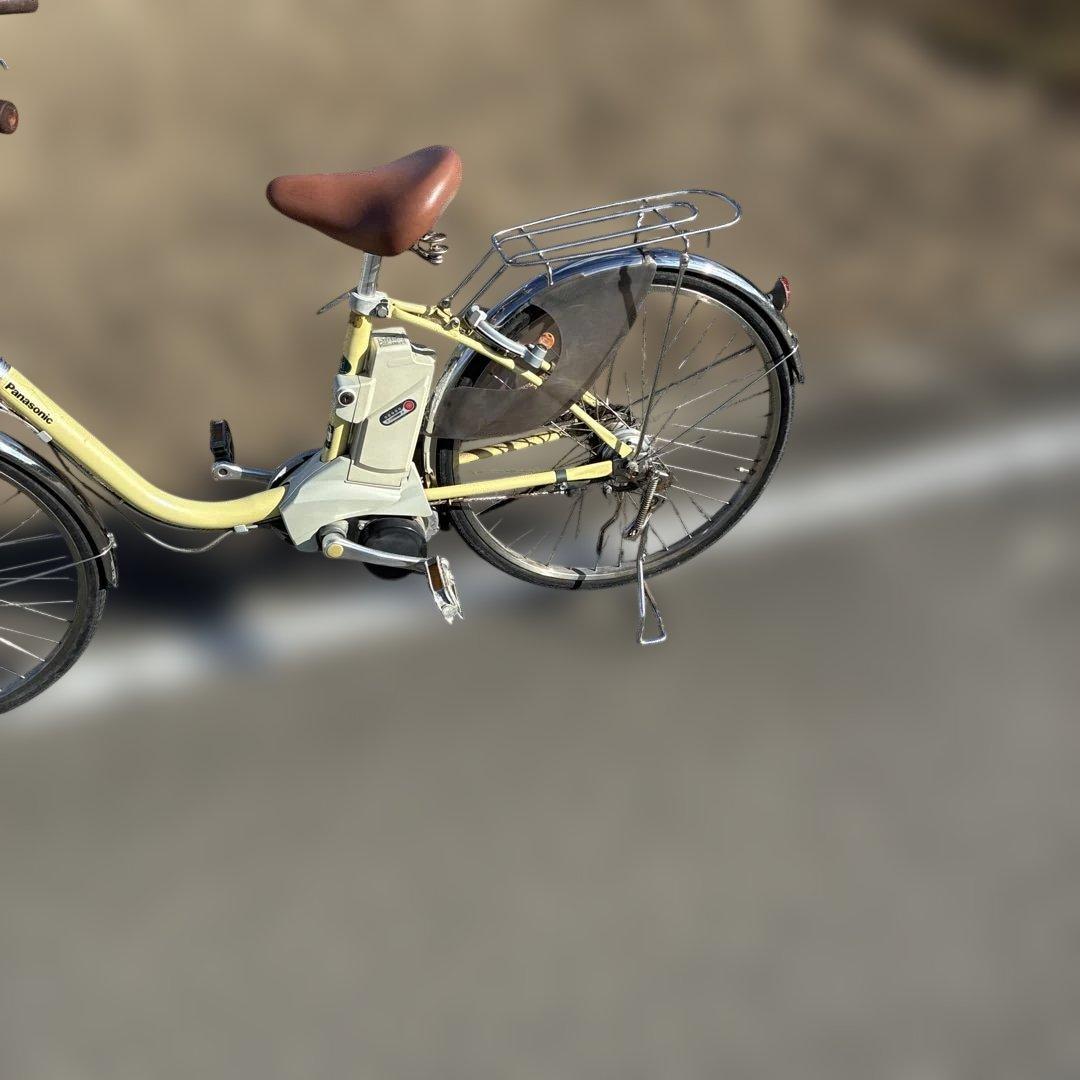 パナソニック電動自転車24インチ中古品送料込みの値段です