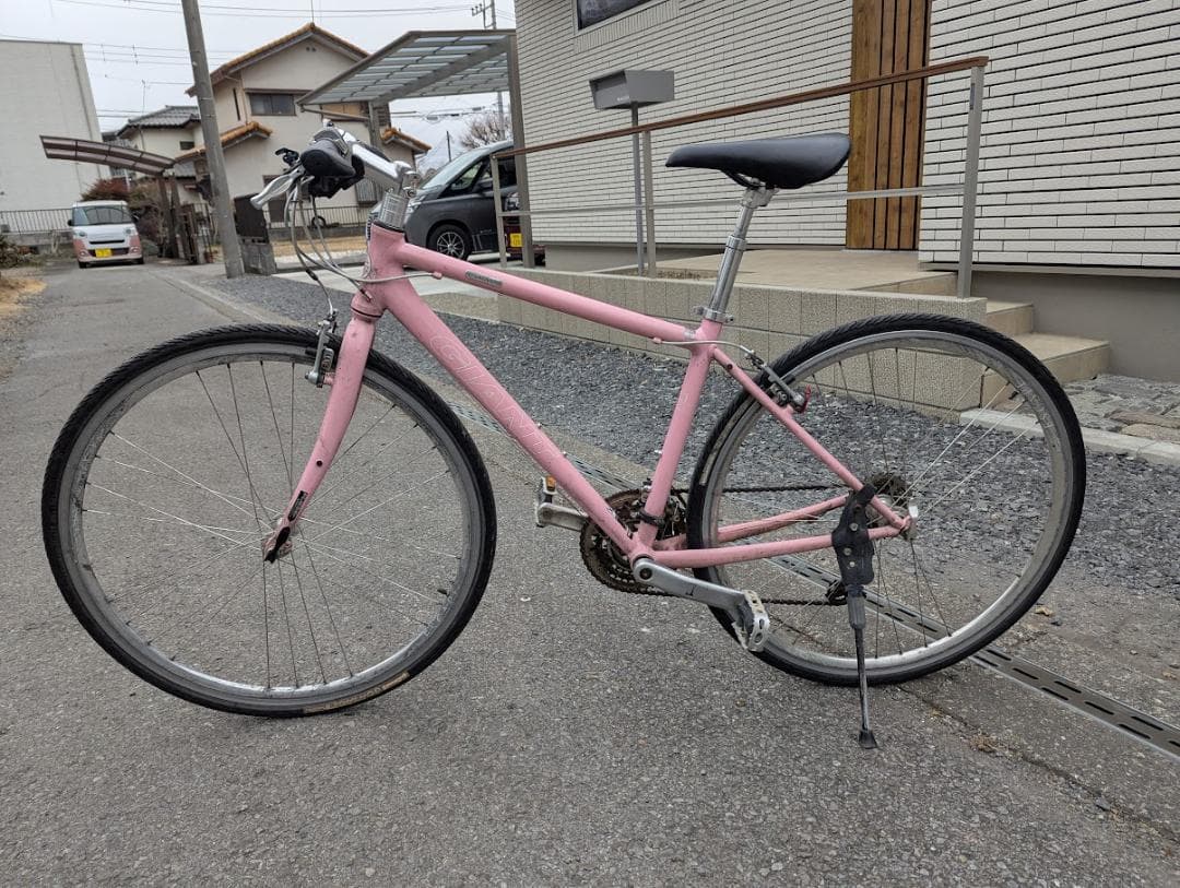 【値引き有】GIANT ジャイアント escape ピンク 3×8速 700C