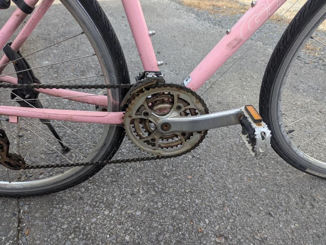 【値引き有】GIANT ジャイアント escape ピンク 3×8速 700C