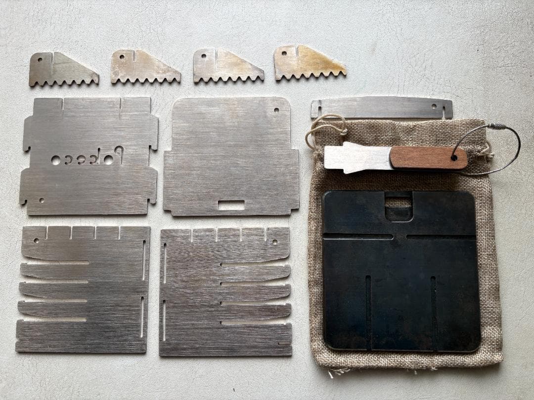 Wee!Hub ポケットコンロ Pokeco 6mm厚グリル付