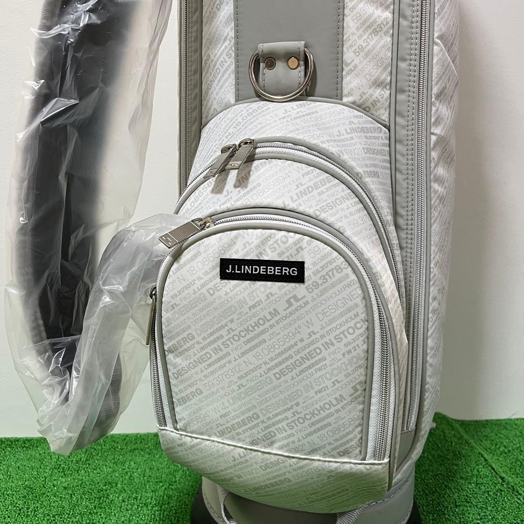 J.LINDEBERG ジェイリンドバーグ キャディバッグ ホワイト