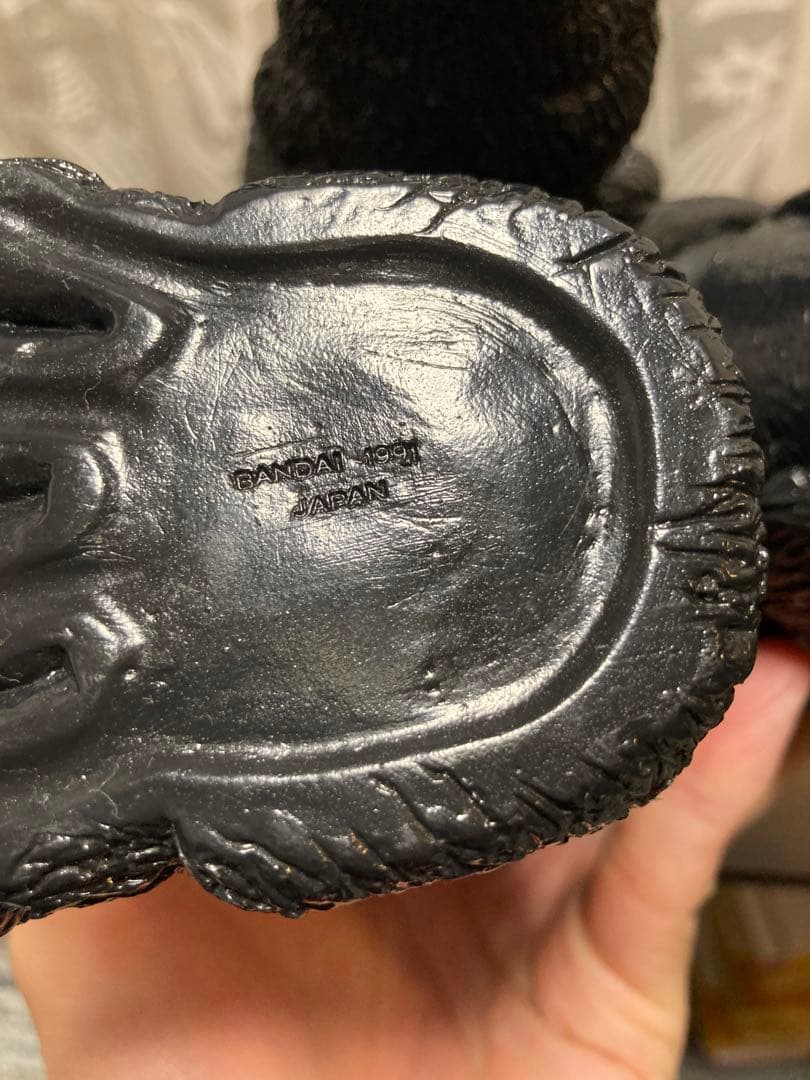 ゴジラフィギュア 2体1991年製 日本製BANDAI 約37cm オマケ付き