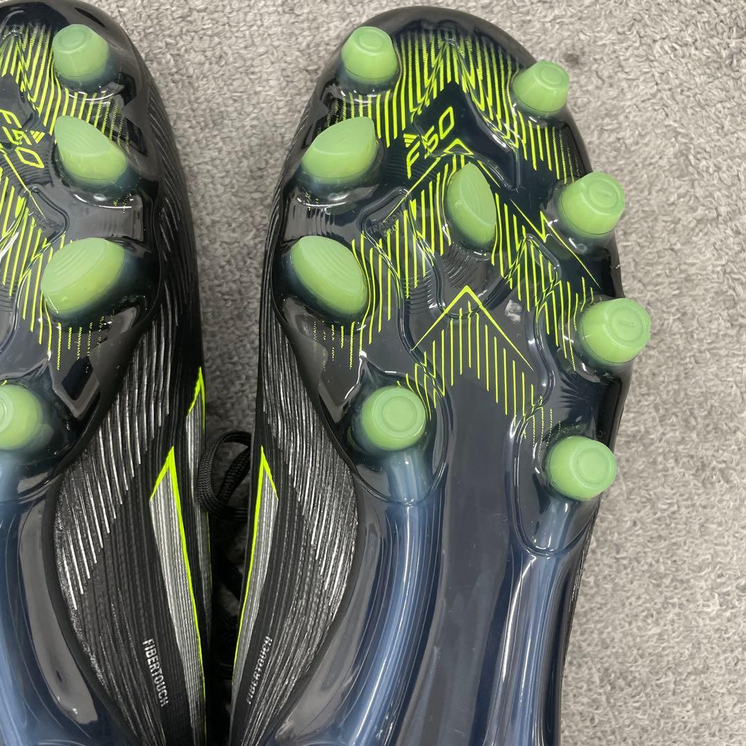adidas F50 ブラック/イエロー スパイク　26.5 2443