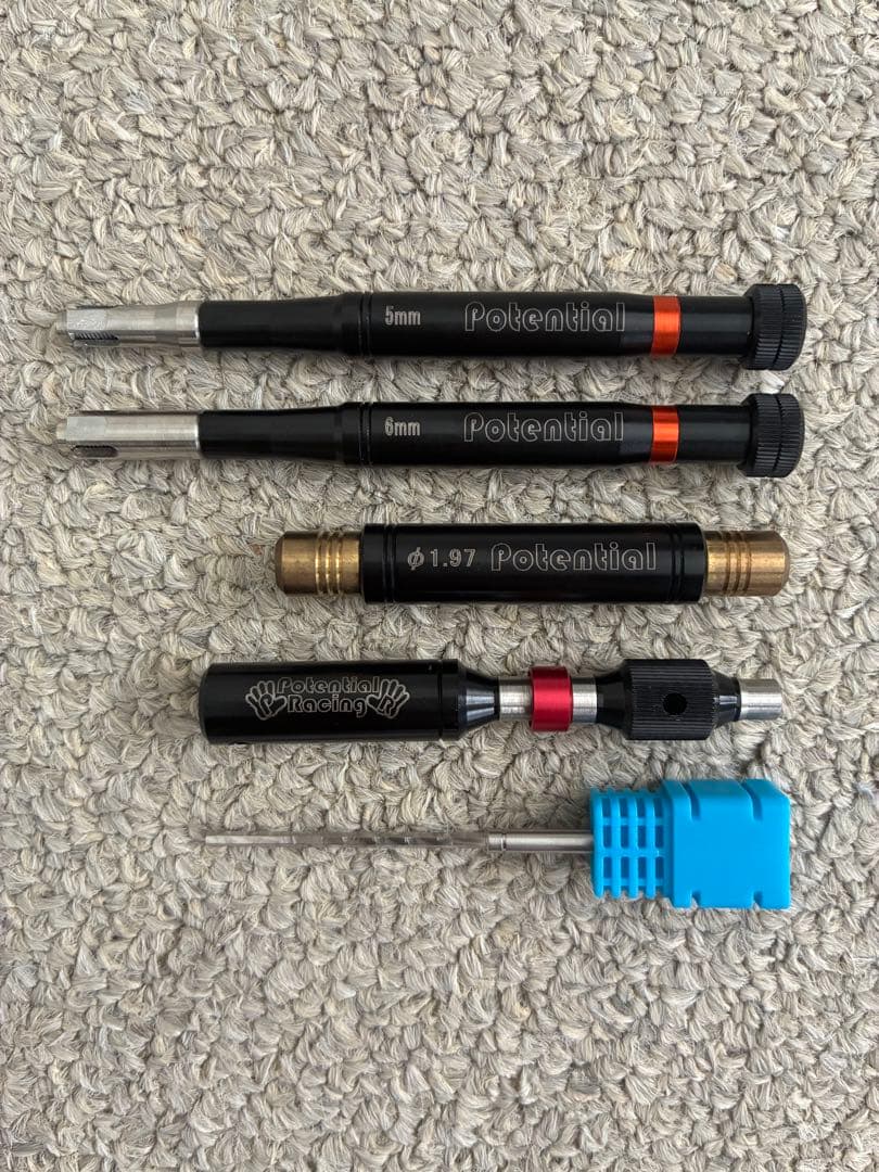 ミニ四駆引退品　キット、パーツ、充電器、工具、治具など