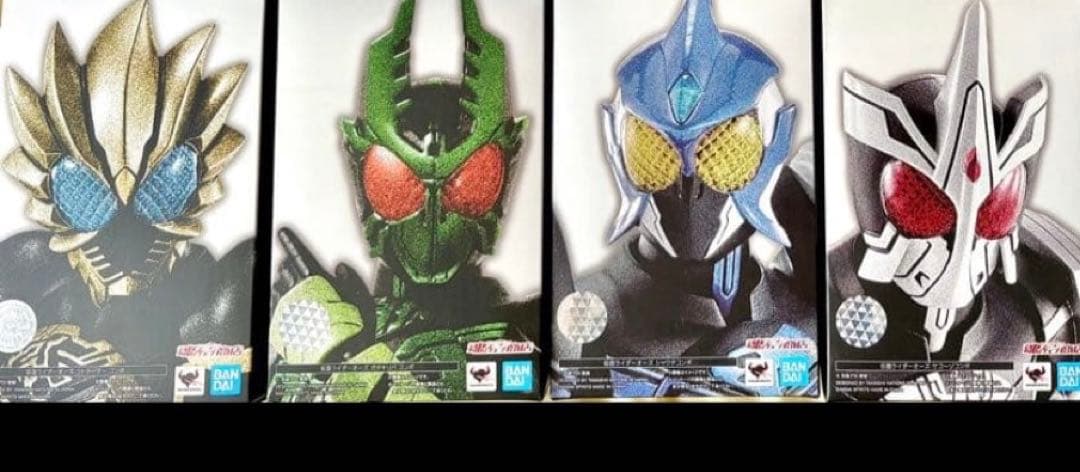 【セット】仮面ライダーオーズS.H.Figuarts 真骨彫製法コンボセット5体