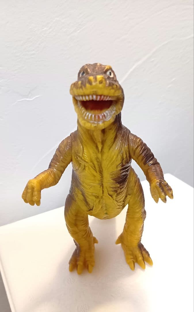 【当時物・希少・昭和レトロ】チラノザウルス　日東河田ソフト怪獣シリーズ