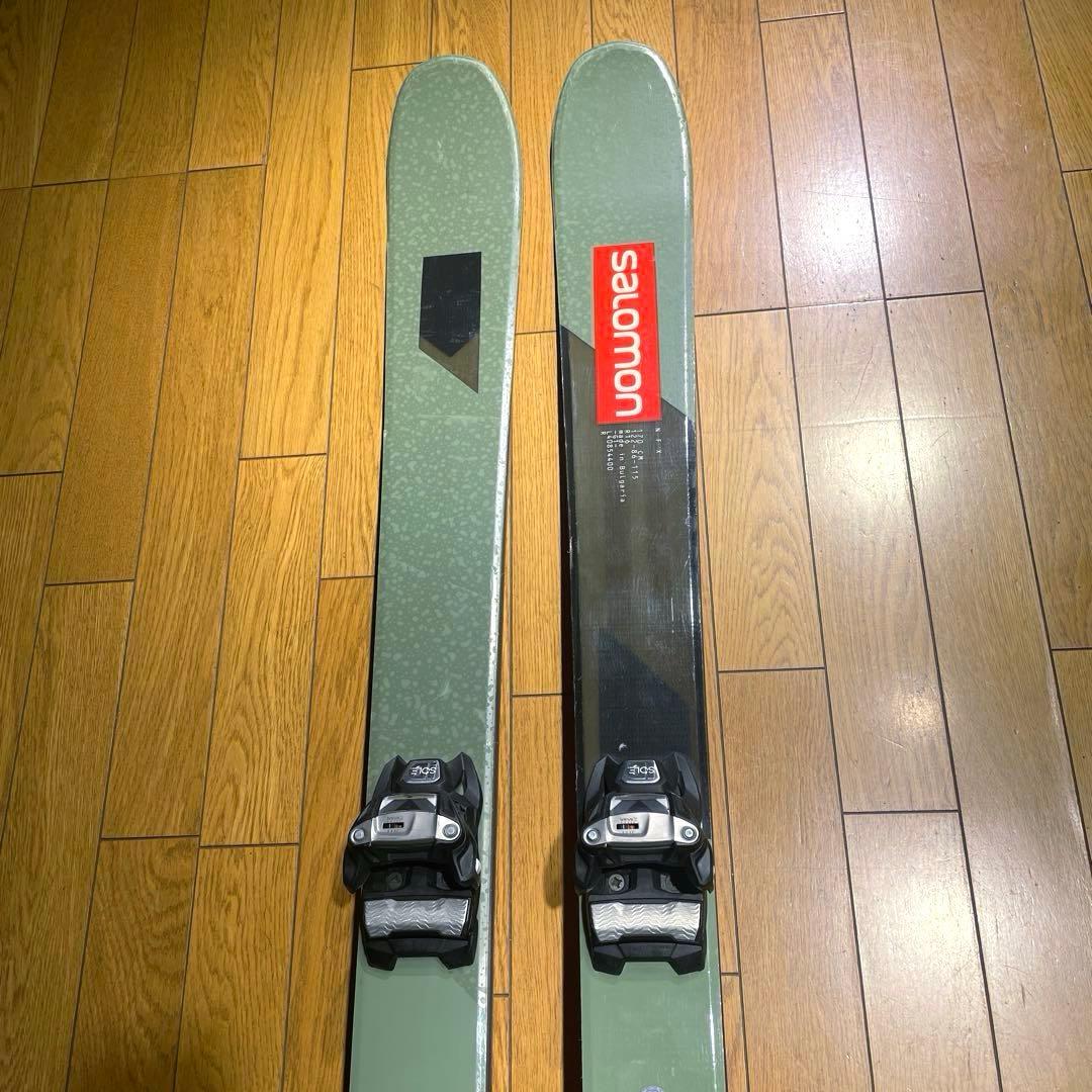 名機salomonサロモンNFX170cm &MARKERフリースタイルセット
