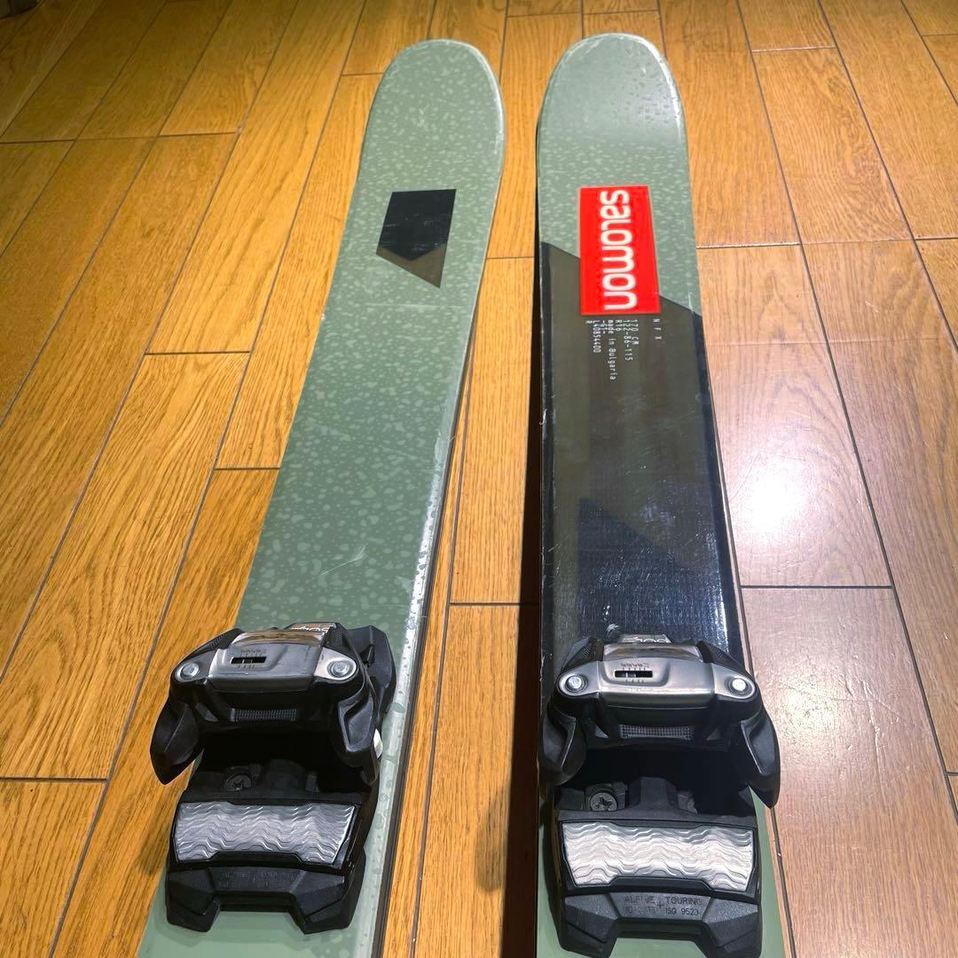 名機salomonサロモンNFX170cm &MARKERフリースタイルセット