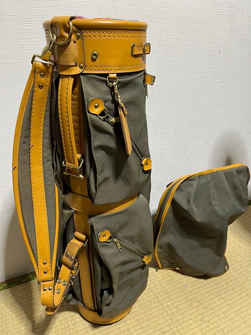 激レア！PEBBLE BEACH CALIFORNIA キャディーバッグ　布製