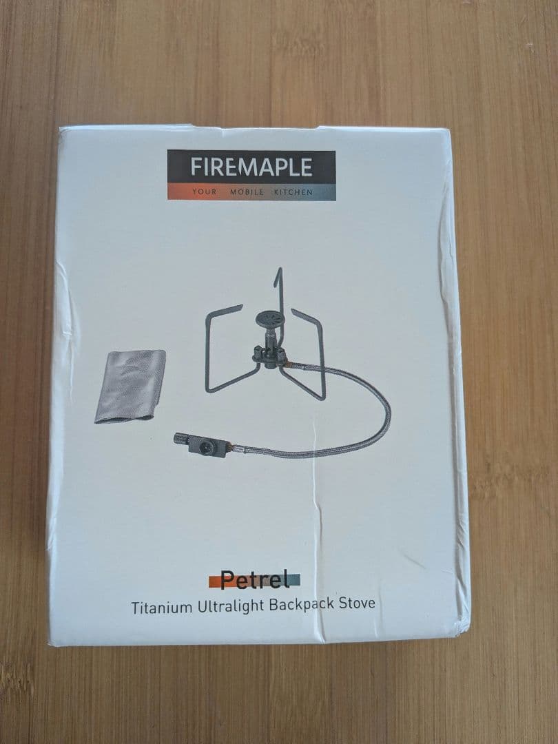 FIREMAPLE　Petrel チタン製ULストーブ　軽量 風防付き