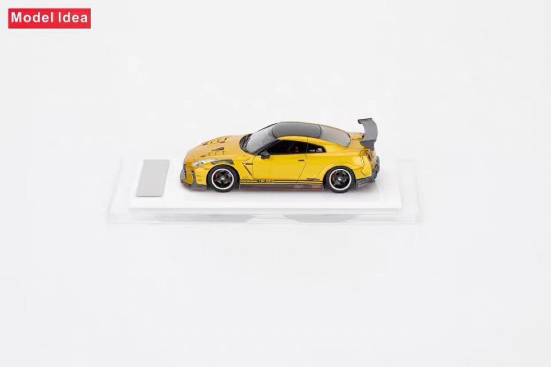 1/64 model idea R35 GT-R TOP SECRET ゴールド