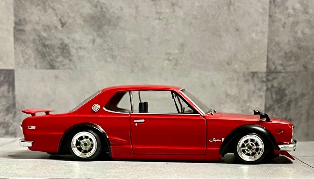 国産名車 1/24 スカイライン GT-R ハコスカ カスタム 旧車 ミニカー