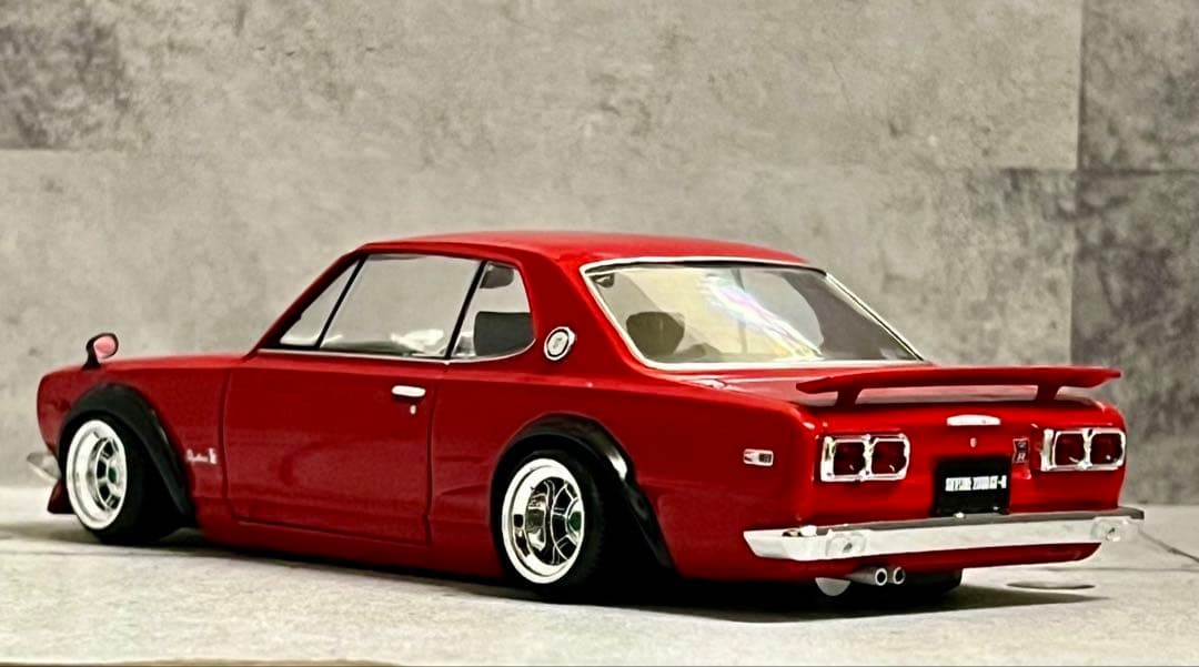 国産名車 1/24 スカイライン GT-R ハコスカ カスタム 旧車 ミニカー