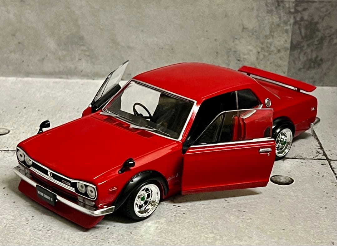 国産名車 1/24 スカイライン GT-R ハコスカ カスタム 旧車 ミニカー