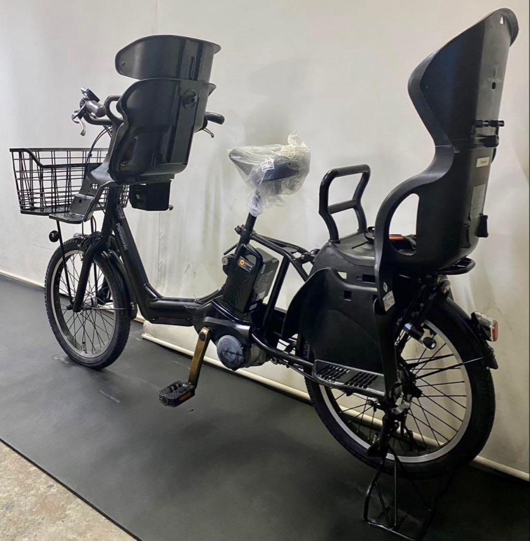 1年保証 新型　パナソニック　ギュット　20インチ　3人乗り　電動アシスト自転車