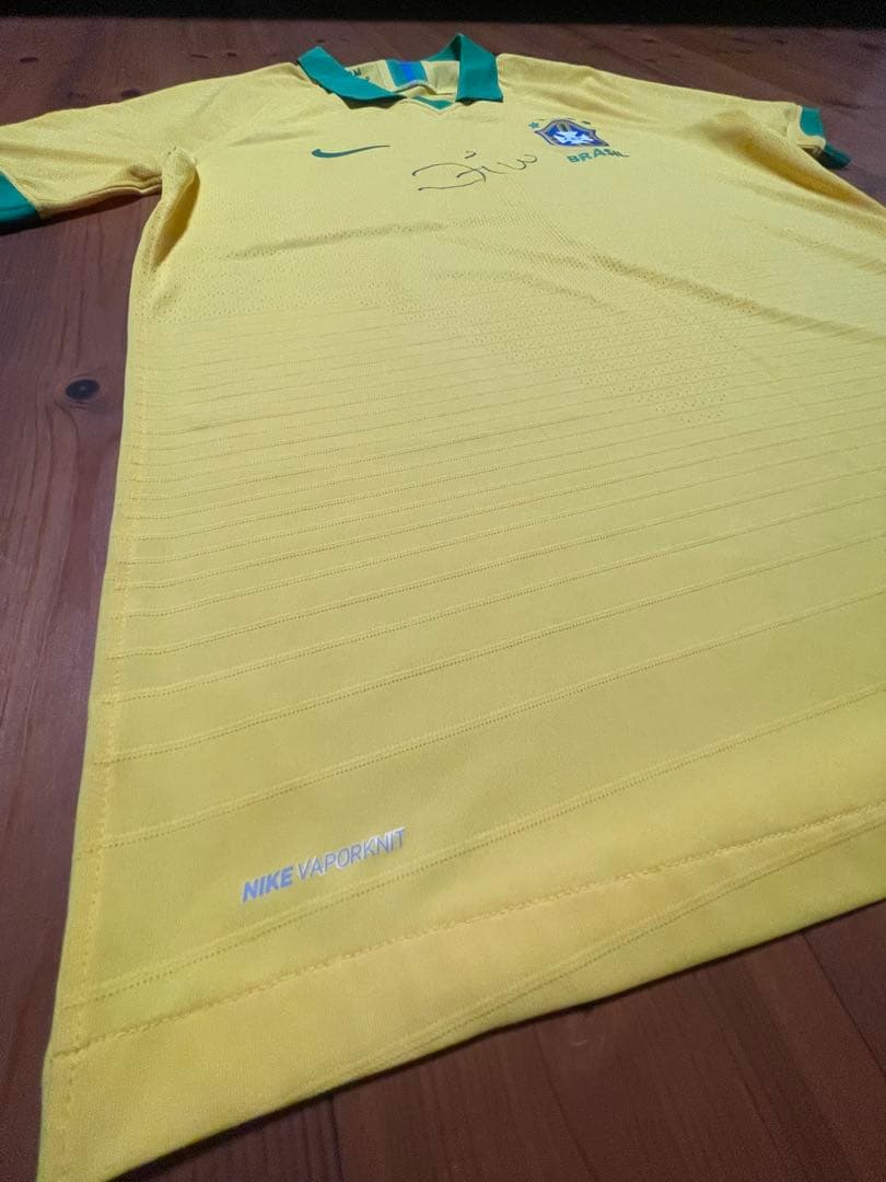 ジーコさん直筆サイン入りユニフォーム！オーセンティックユニフォーム！