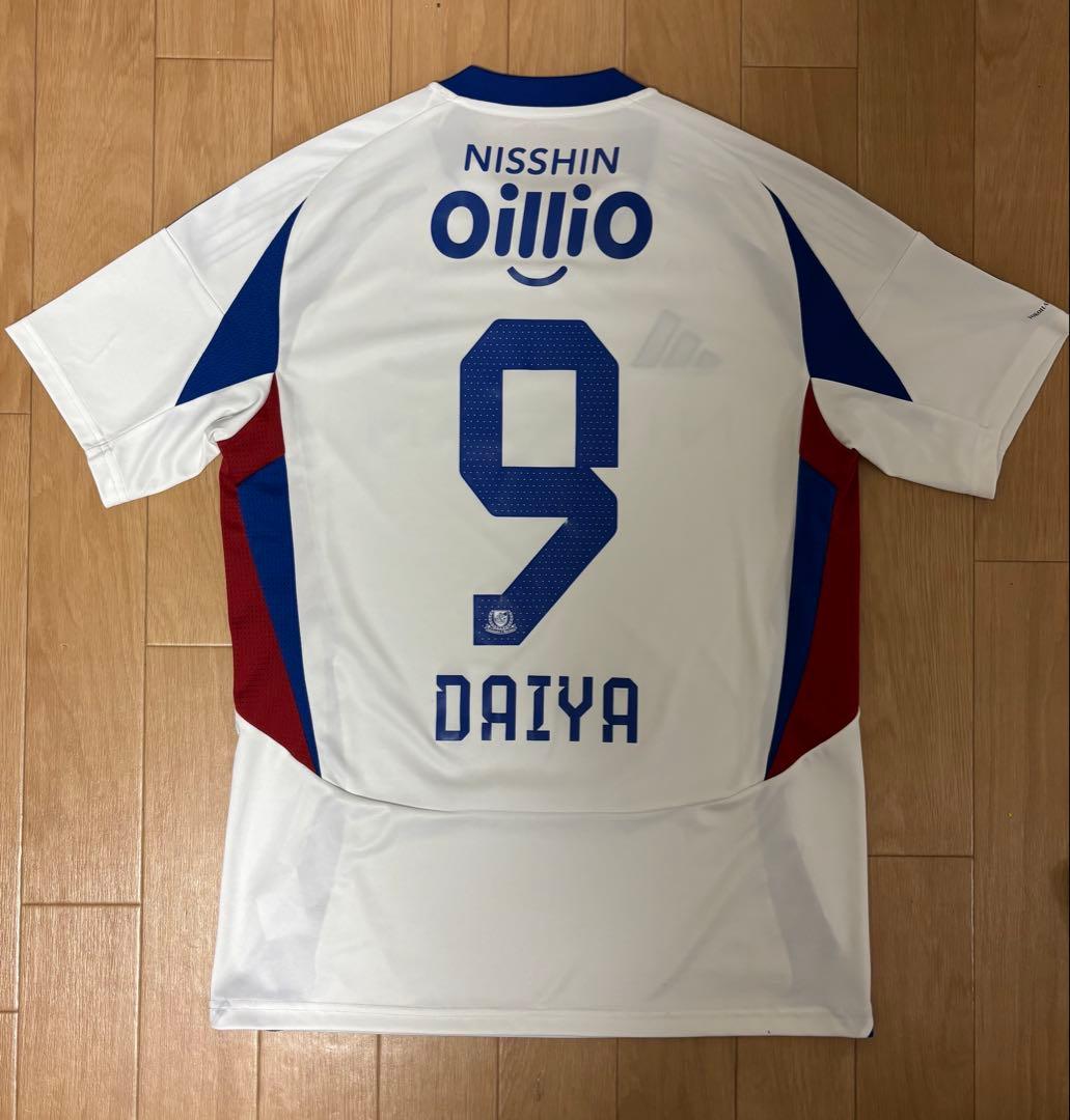 横浜F・マリノス 25 アウェイユニフォーム 9遠野　XL